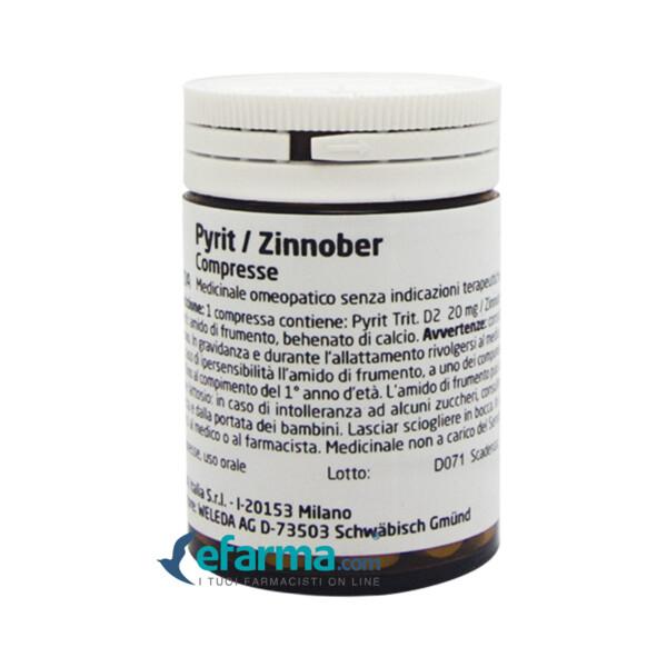 Weleda Pyrit Zinnober Medicinale Omeopatico 80 Compresse