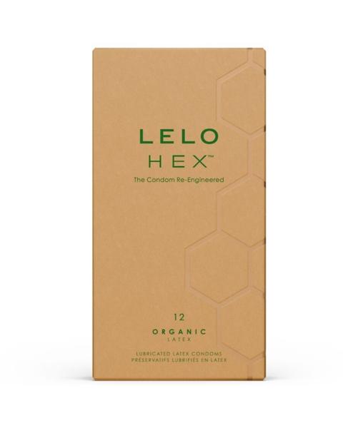 Lelo Hex Organic Preservativi in Lattice Biologico 12 Pezzi