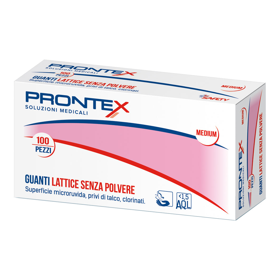 Prontex Guanto In Lattice Senza Polvere Taglia L 100 Pezzi