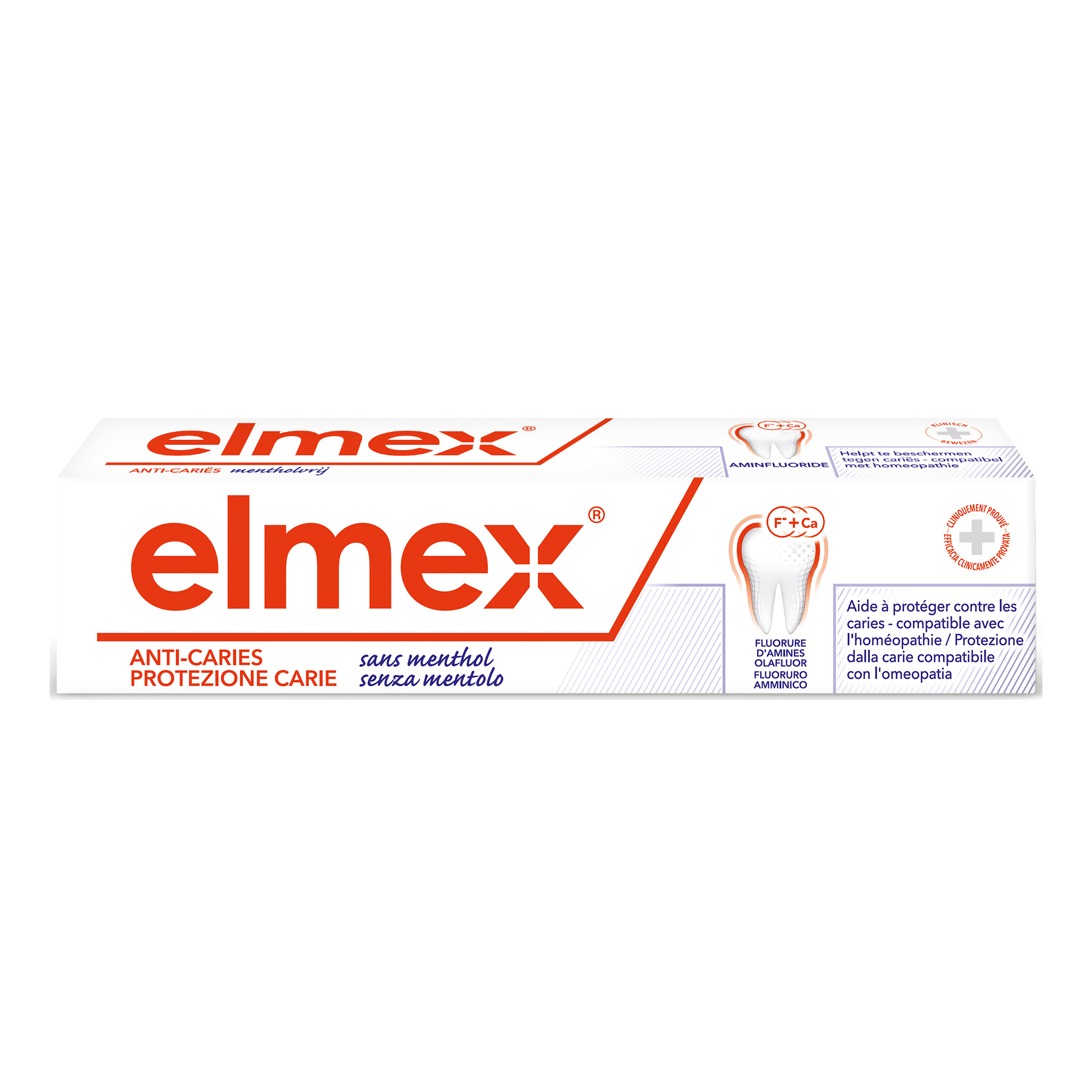 Elmex dentifricio senza mentolo 75 ml