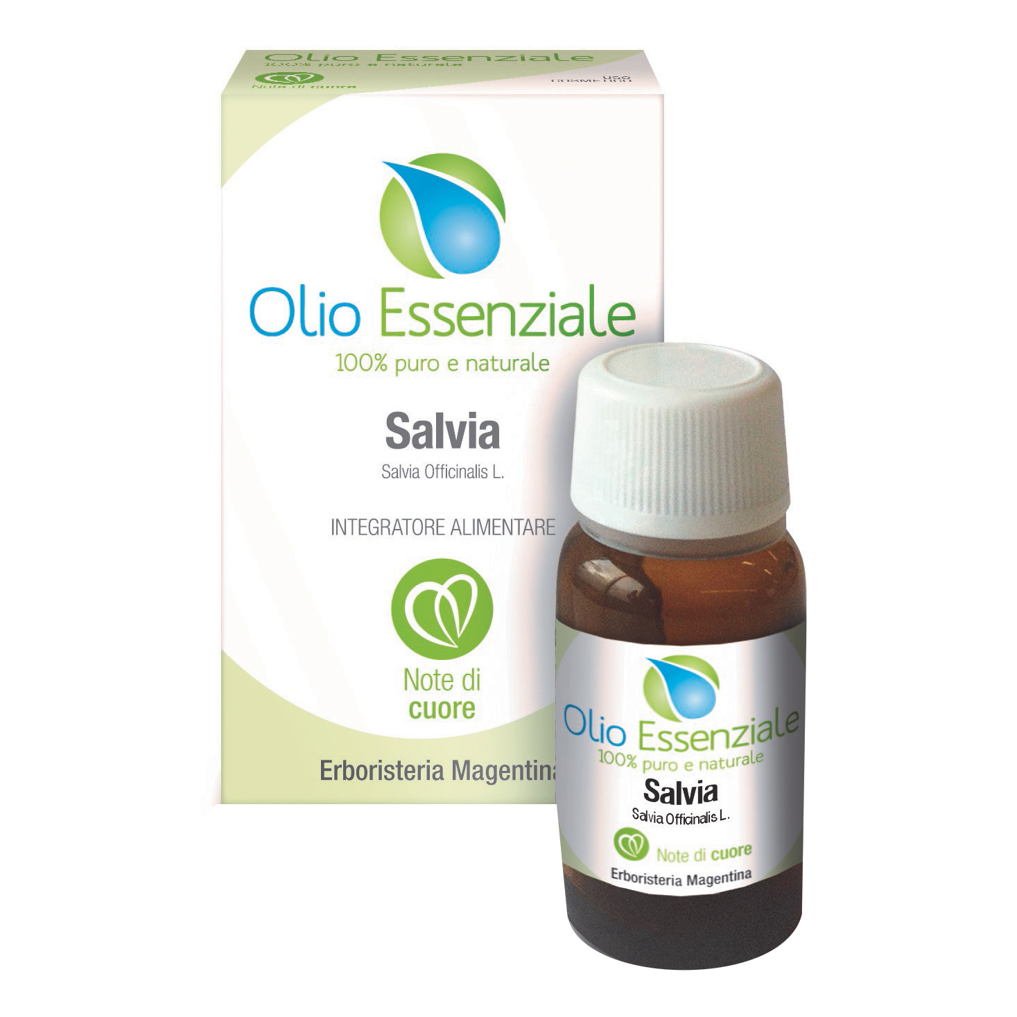 Salvia officinalis olio essenziale 10 ml