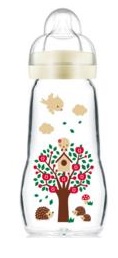 MAM FEEL GOOD BIBER VETRO 260ML — confronto prezzi