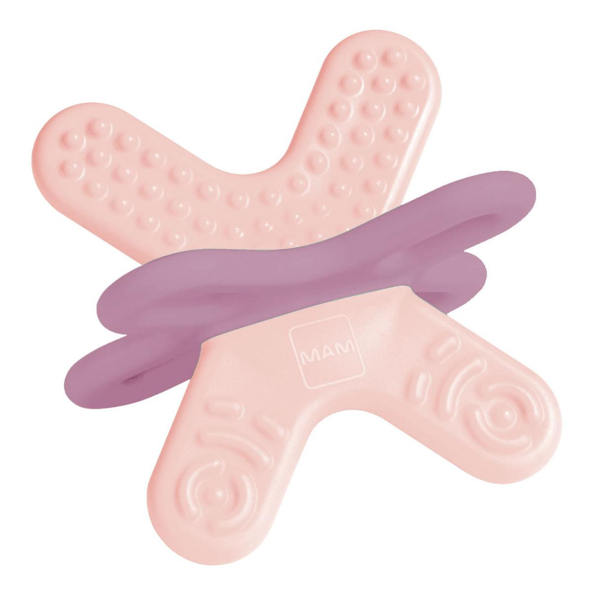 Mam Bite & Relax Fase 2 Dentaruolo Massaggiante Colore Rosa