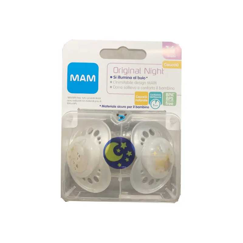 Mam Night Succhietti 16Mesi + Caucciu' 2 Pezzi Neutro — confronto prezzi