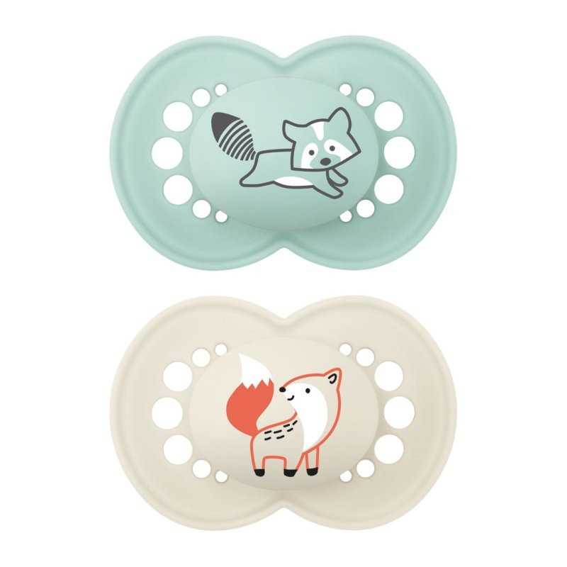 Mam Original 16Mesi+ Matt Succhietto Silicone maschio 2 Pezzi — confronto prezzi