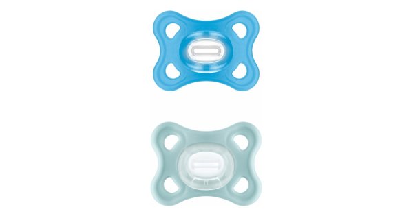 Mam comfort succhietto 2-6 mesi silicone confezione doppia maschio