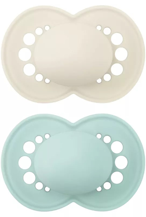 MAM ORIGINAL 6+ SILICONE CONFEZIONE DOPPIA NEUTRO