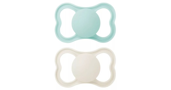 Mam Air Succhietti In Silicone 6mesi+ Doppio Neutro 2 Pezzi