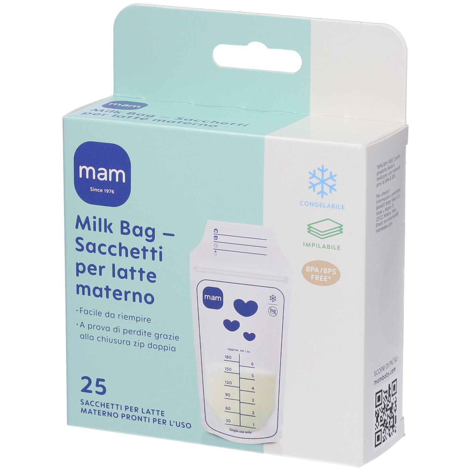 MAM BUSTE RACCOLTA LATTE 25PZ