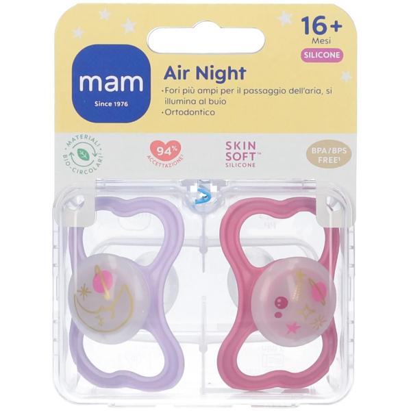 Mam Succhietto Air Night Notturno 16+ Mesi 2 Pezzi — confronto prezzi
