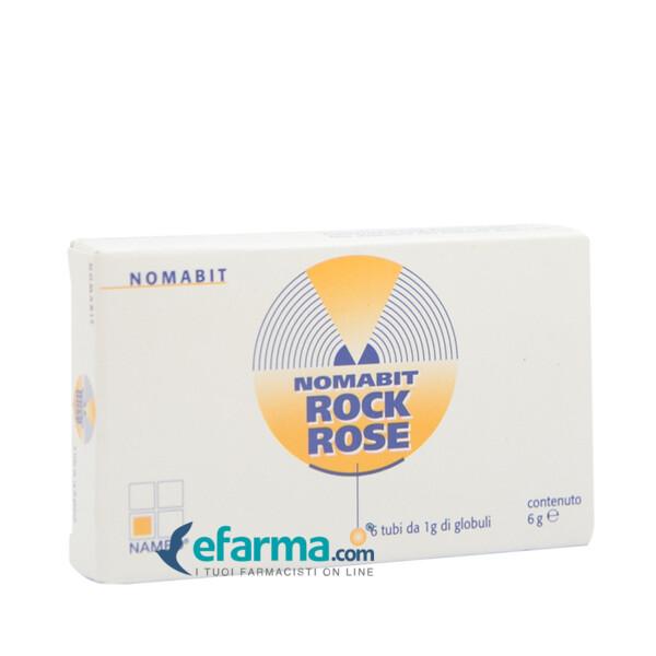 Named Nomabit Rock Rose Essenze Floreali Integratore 6 Tubi Da 1g Di Globuli