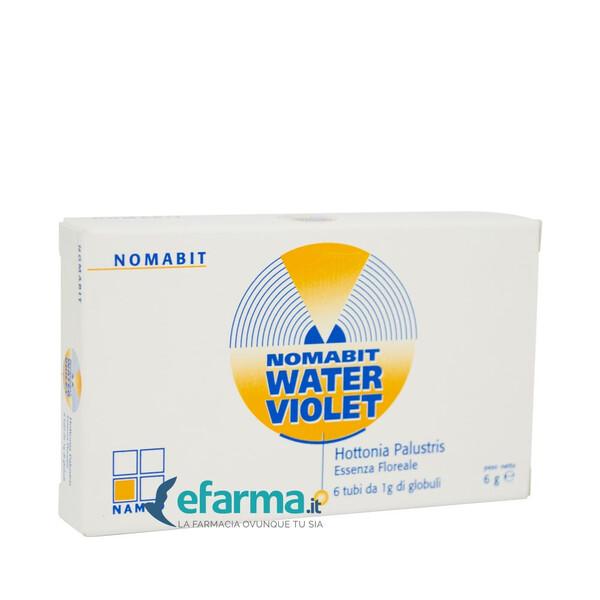 Nomabit Water Violet Globuli Fiori Di Bach 6 Tubi 6 g