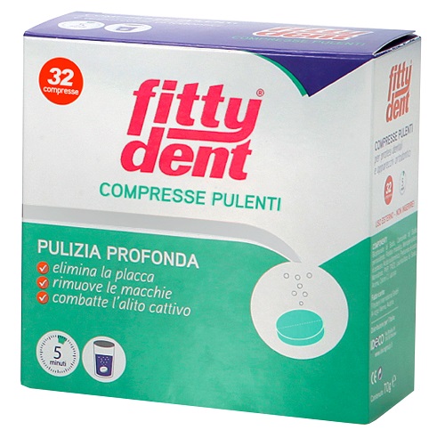 Fittydent Comprex Compresse 32 pz — confronto prezzi