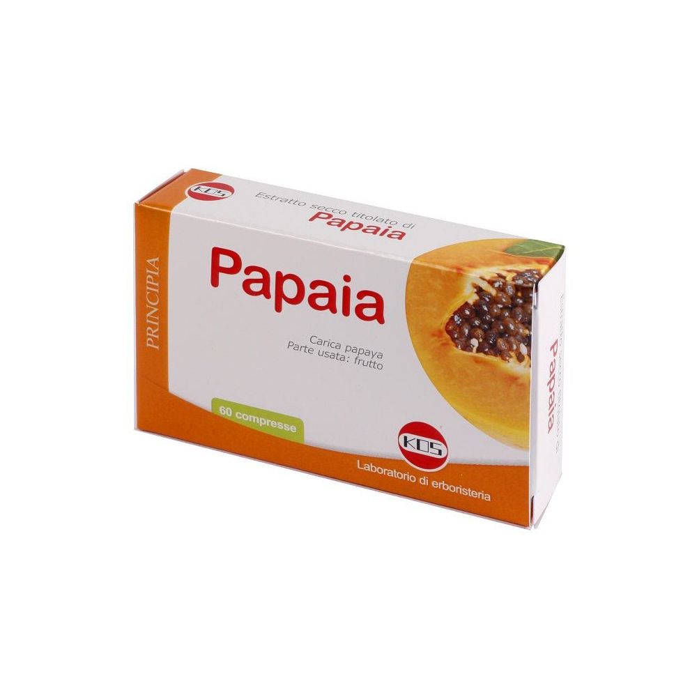 KOS Papaia Estratto Secco Compresse 60 pz