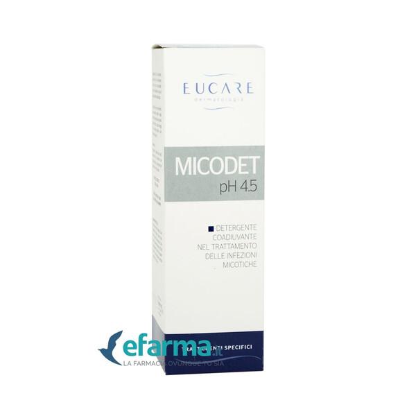 Eucare Micodet pH 4.5 Detergente Liquido Corpo e Capelli 200 ml