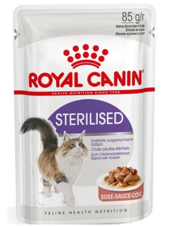 Royal Canin Gatto Sterilised Busta In Salsa 85 Gr