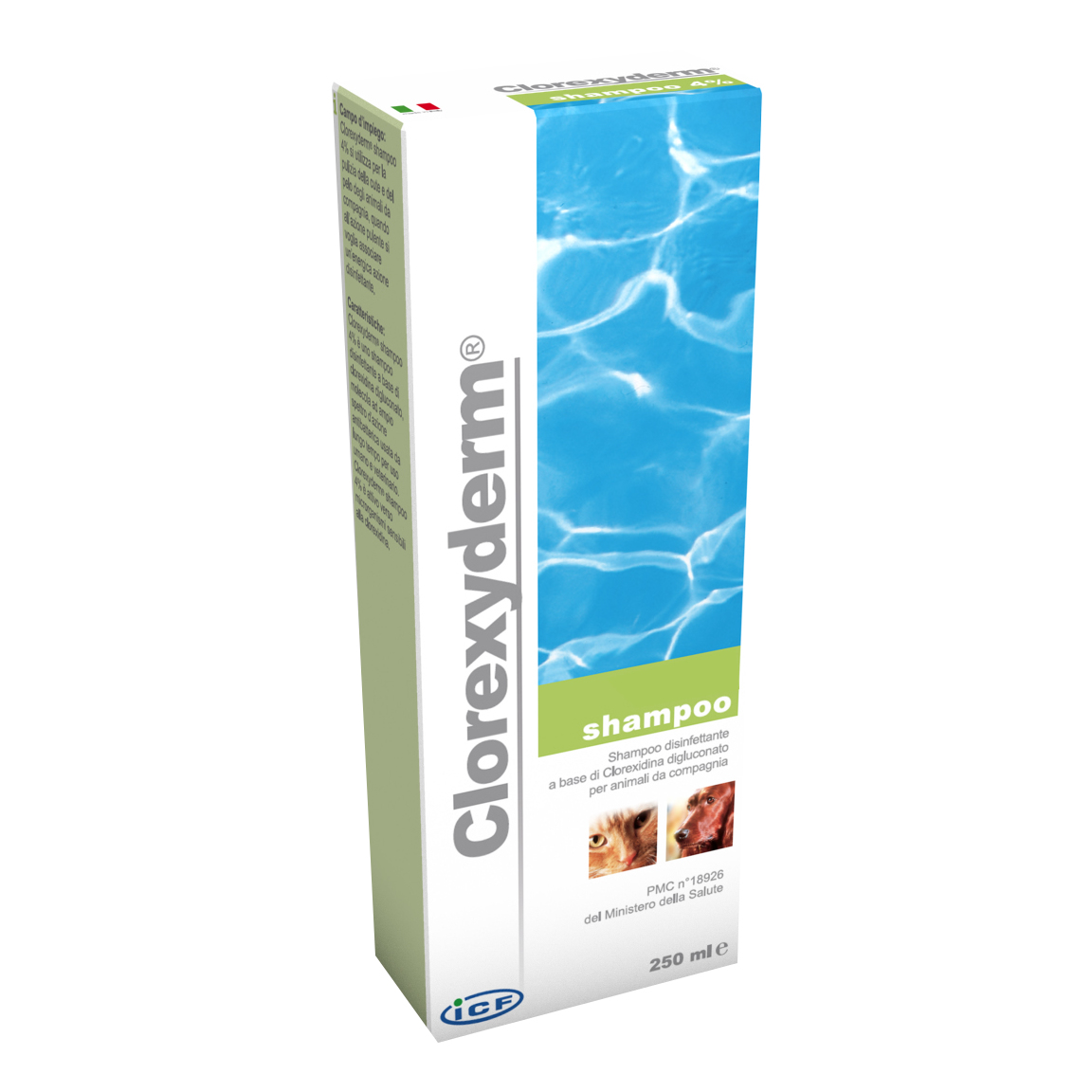 Clorexyderm shampoo 250 ml