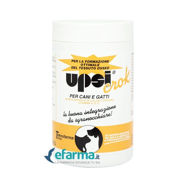 Teknofarma Upsi Crok Integratore Minerale Ossa Cani e Gatti 150 g