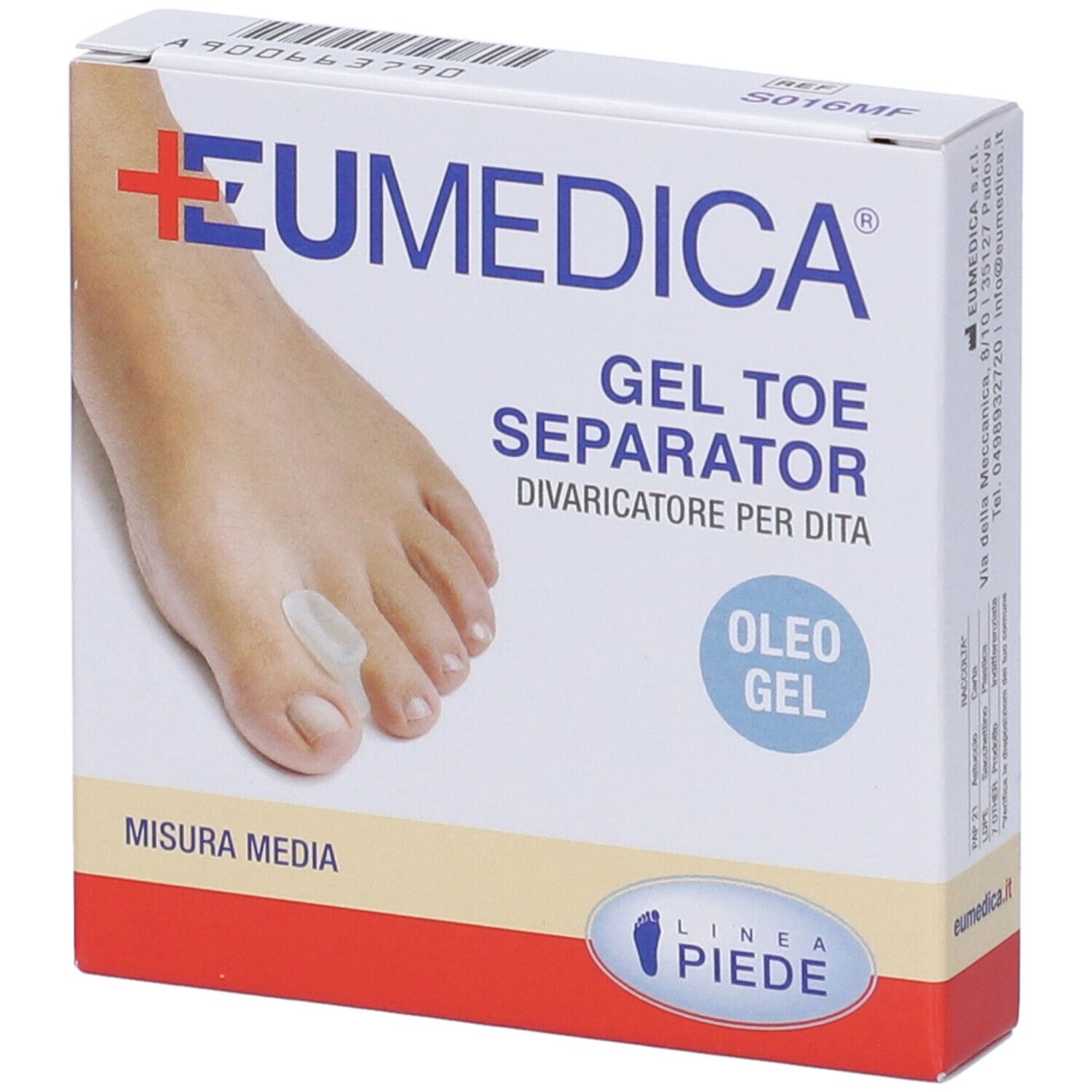 S016MF GEL TOE SEPA DIV DITA M — confronto prezzi