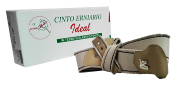 CINTO ERNIARIO IDEAL IN TESSUTO ELASTICO FORTE SINISTRO GRIGIO FRANGIATO 100CM — confronto prezzi