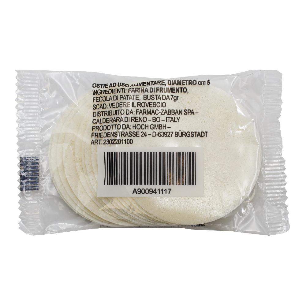 Ostie tonde 6cm buste 7g fz