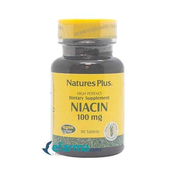Nature's Plus Niacina Vitamina B3 Integratore 90 Tavolette