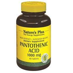 Nature's Plus Acido Pantotenico Integratore 60 Tavolette