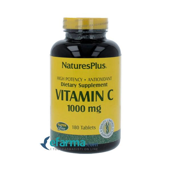 Nature's Plus Vitamina C 1000 Integratore 180 Tavolette — confronto prezzi