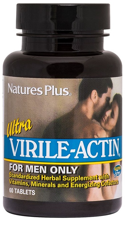 Nature's Plus Ultra Virile Actin Integratore energetico per uomini 60 tavolette