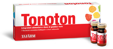 Tonoton Latte Ape Integratore Ad Azione Tonica 7 Flaconcini
