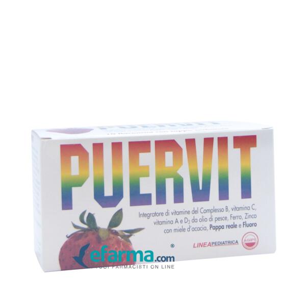 Puervit Integratore 10 Flaconcini da 10 ml Con Tappo Serbatoio
