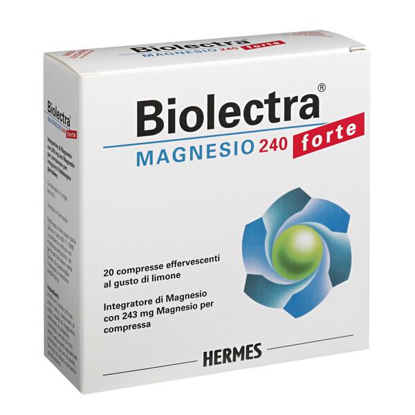 Biolectra Magnesio Forte Integratore 20 Compresse