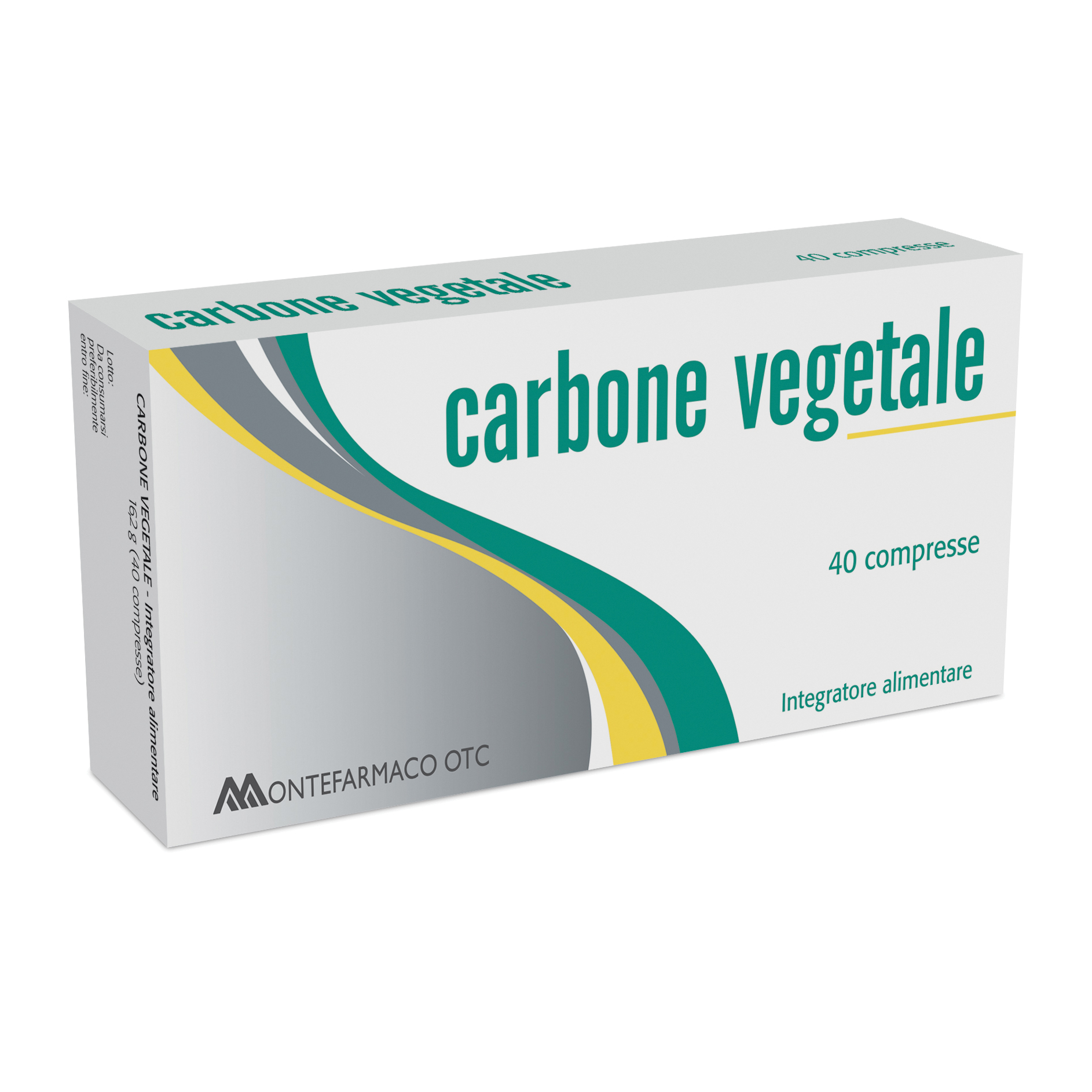 Carbone vegetale 40 compresse
