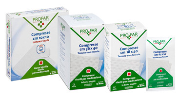 PROFAR® Compresse Sterili 18 x 40 cm 12 pz Garza — confronto prezzi