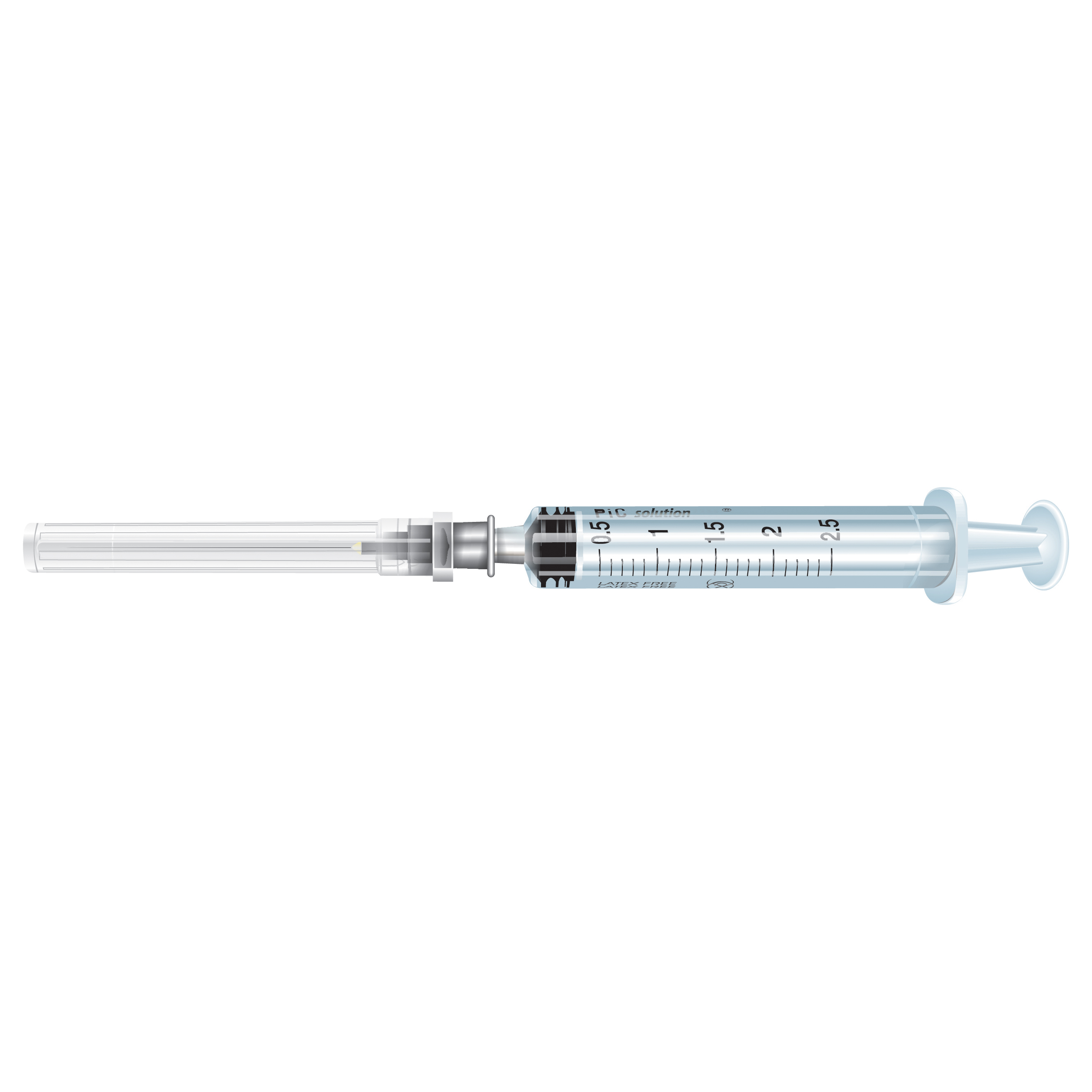 Siringa pic monouso sterile con ago montato misura guage21x1 1/2 capacita' 5ml luer centrale 1 pezzo
