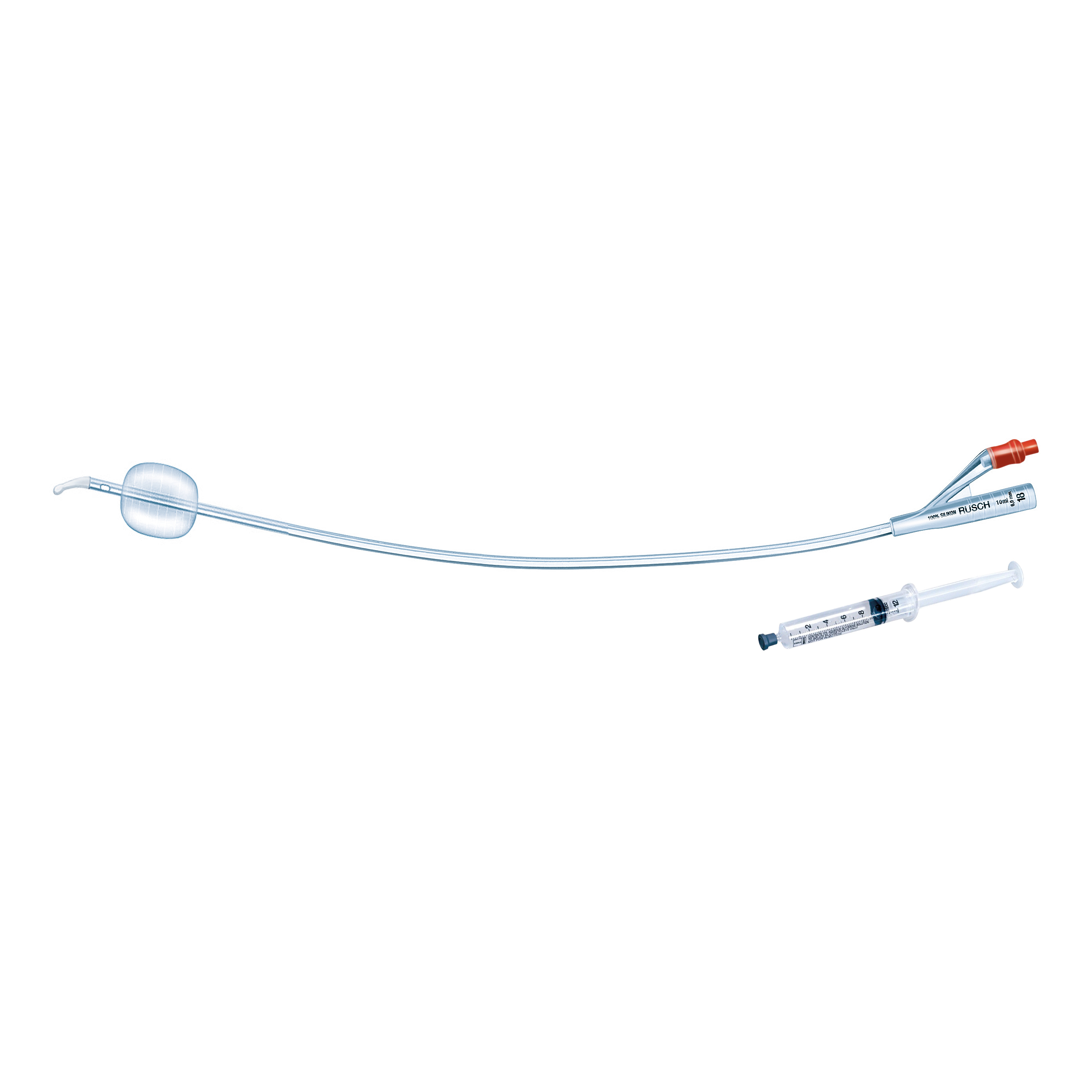 Rusch Brilliant Plus Aquaflate Catetere Vescicale A 2 Vie Tiemann CH20