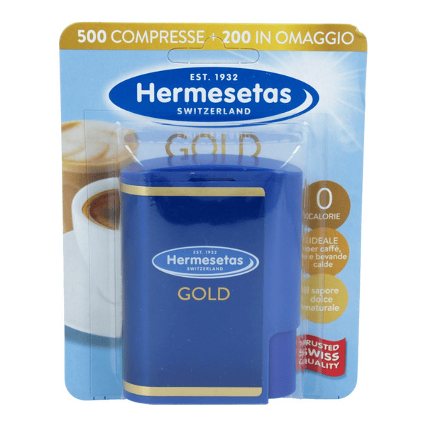 Hermesetas Gold Dolcificante Acalorico 500+200 Compresse