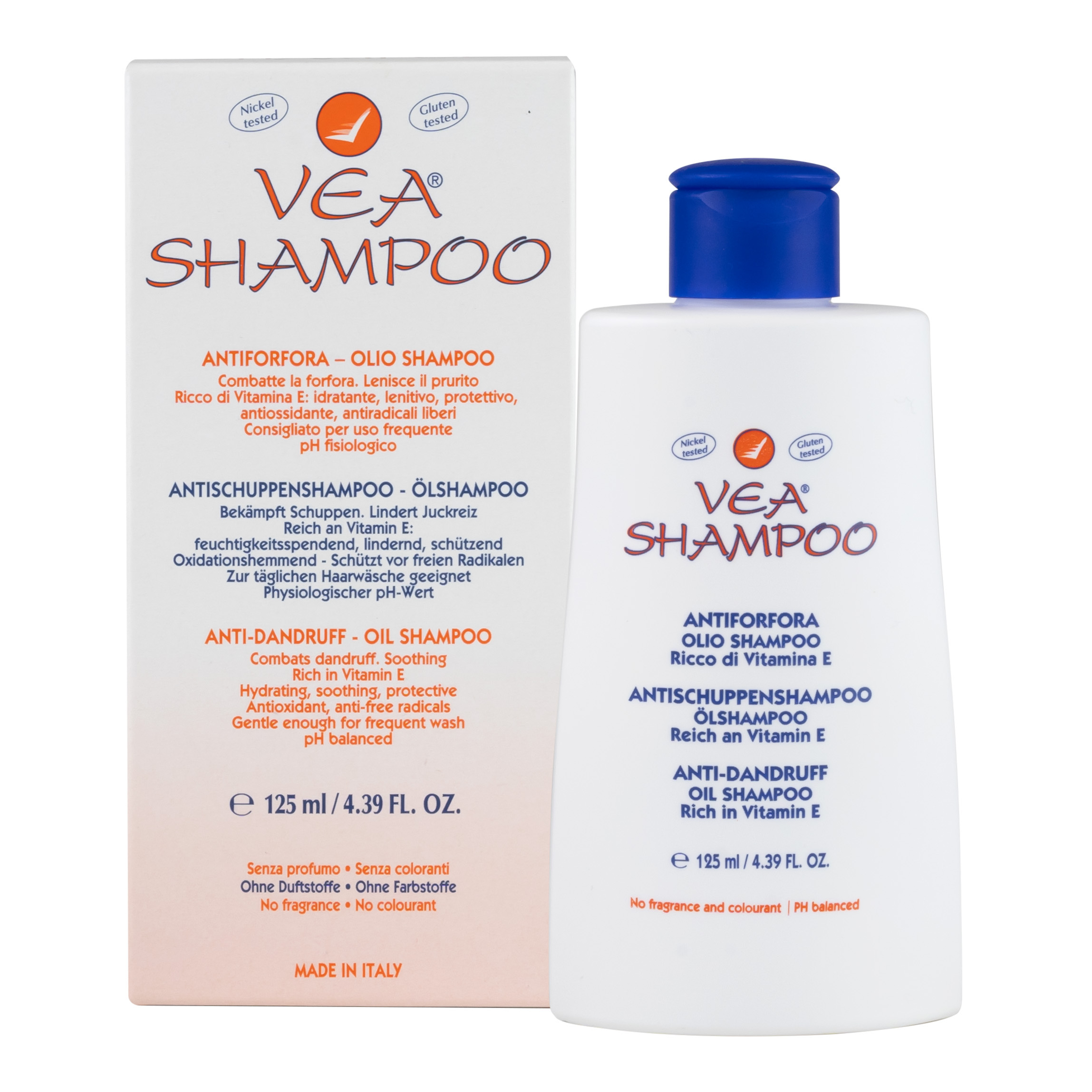 Vea shampoo antiforforfora zp 125 ml