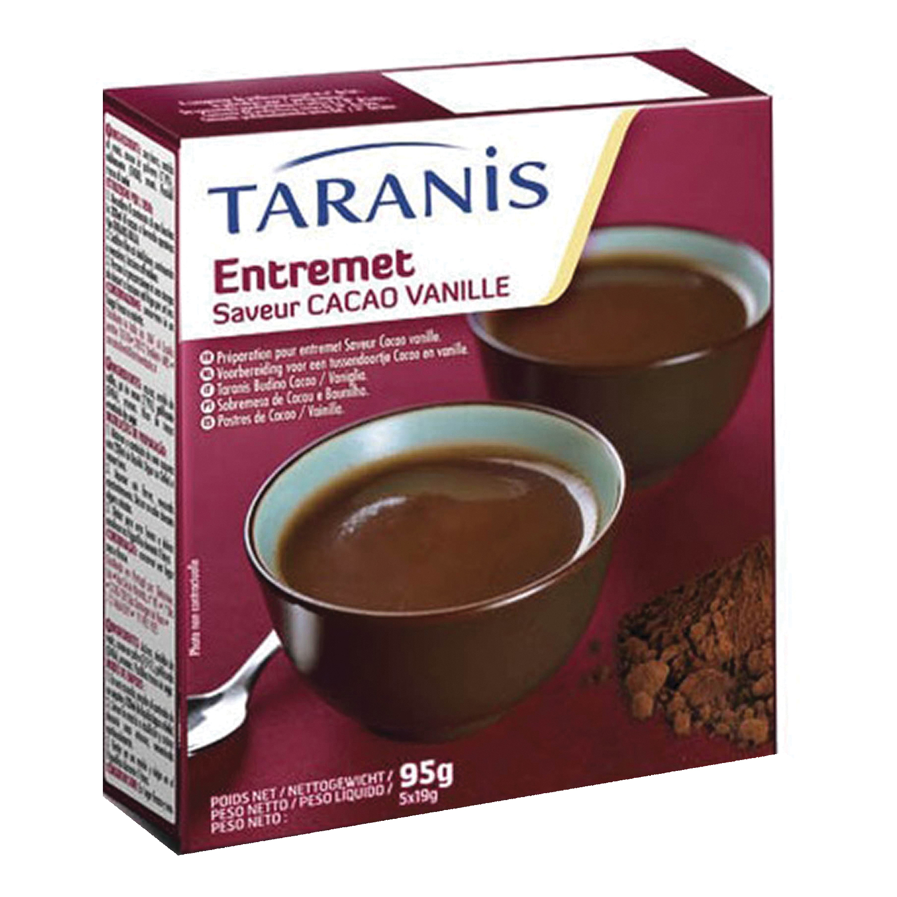 Taranis budino vaniglia cioccolato 5 bustine