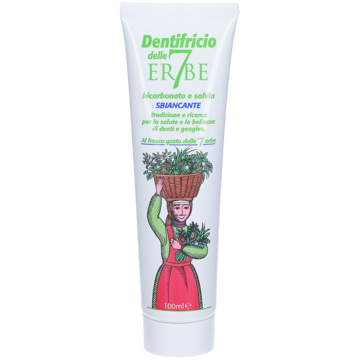 Dentifricio 7 erbe Sbiancante 100 ml