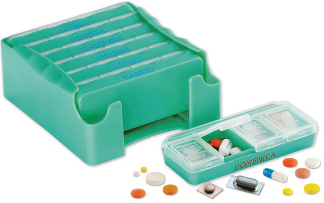 Pillolbox Contenitore Portapillole 7 Giorni