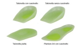 PLANTARE 3/4 CON CUSCINETTO E SCARICO METATARSALE PER SCARPE DAL NUMERO 39 AL NUMERO 40. I PLANTARI IN SILICONE SONO CONSIGLIATI PER METATARSALGIE E SPERONE CALCANEALE — confronto prezzi