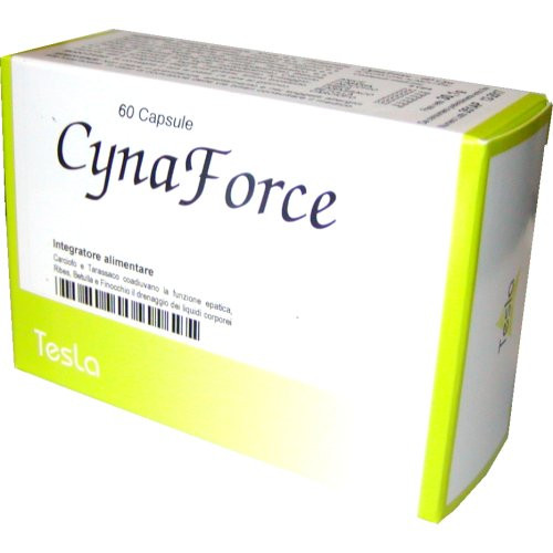 Cynaforce Integratore per Funzione Epatica e Drenaggio Fluidi 60 Capsule - Tesla — confronto prezzi