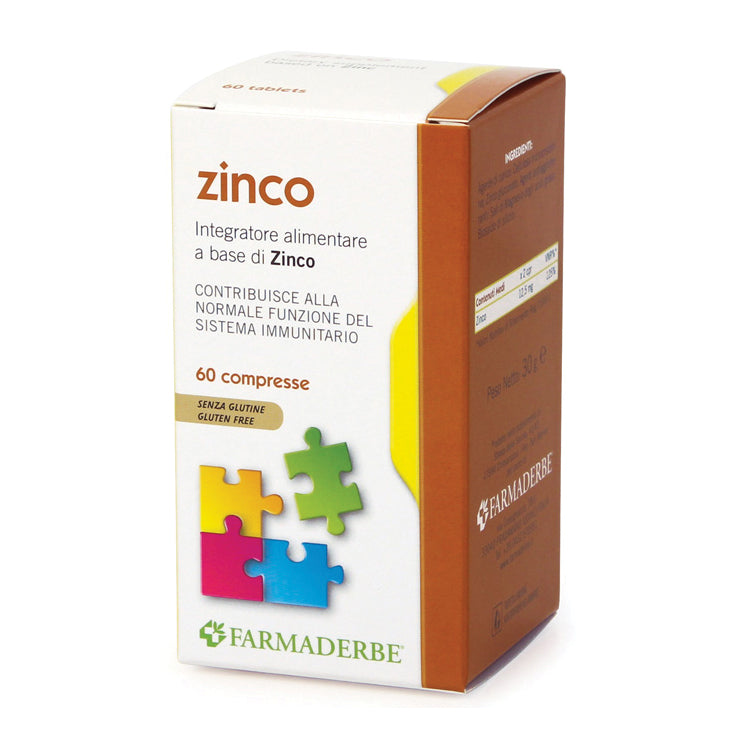 Zinco Integratore Per Il Sistema Immunitario E Il Benessere Di Pelle Unghie E Capelli 60 Compresse