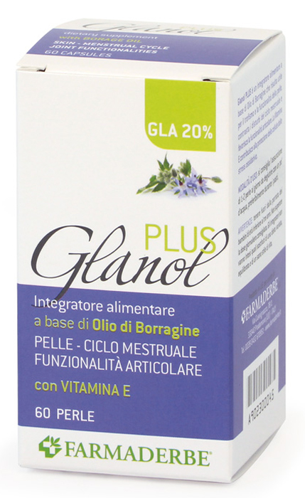 Farmaderbe Glanol Plus Oil Borragine Integratore Alimentare, 60 Perle — confronto prezzi