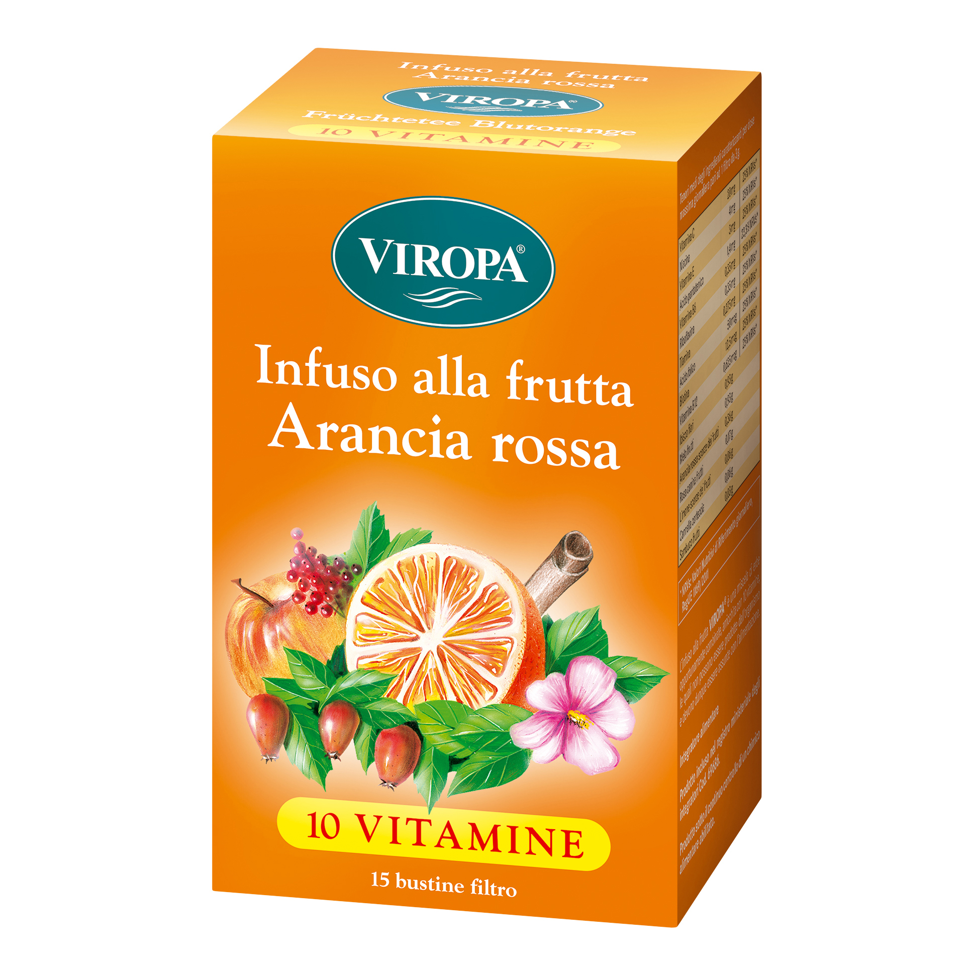 Viropa aranc.rossa inf.15bust.