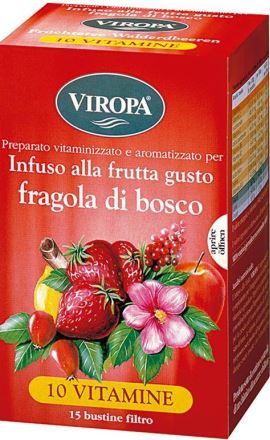 Viropa 10 vit fragola del bosco 15 bustine — confronto prezzi
