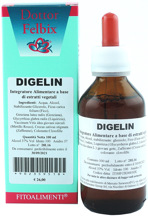 DIGELIN FITOALIM GTT 100ML — confronto prezzi