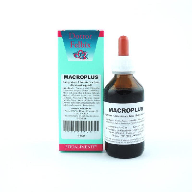 MACROPLUS FITOALIM GTT 100ML — confronto prezzi