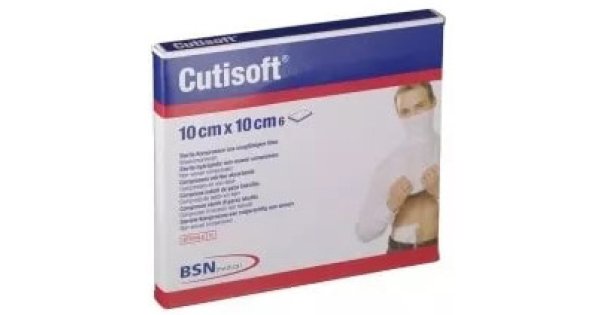 Garza idrofila compressa cutisoft tessuto non tessuto 10x10 cm 6 pezzi — confronto prezzi